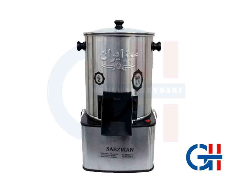  تصویر سبزی خردکن سبز ایران 6 کیلویی با موتور سنگین و طراحی چهارگوش مناسب مصارف خانگی و نیمه صنعتی 