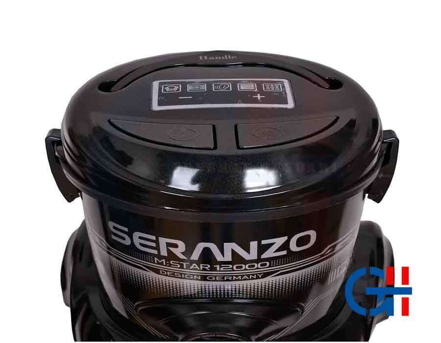  موتور پرقدرت و کم‌مصرف جاروبرقی سطلی سرانزو مدل Star 12000 