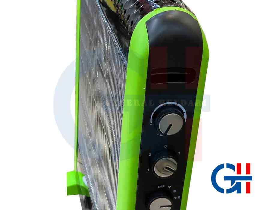 بخاری برقی بروات مدل BR-2400 ولوم ها