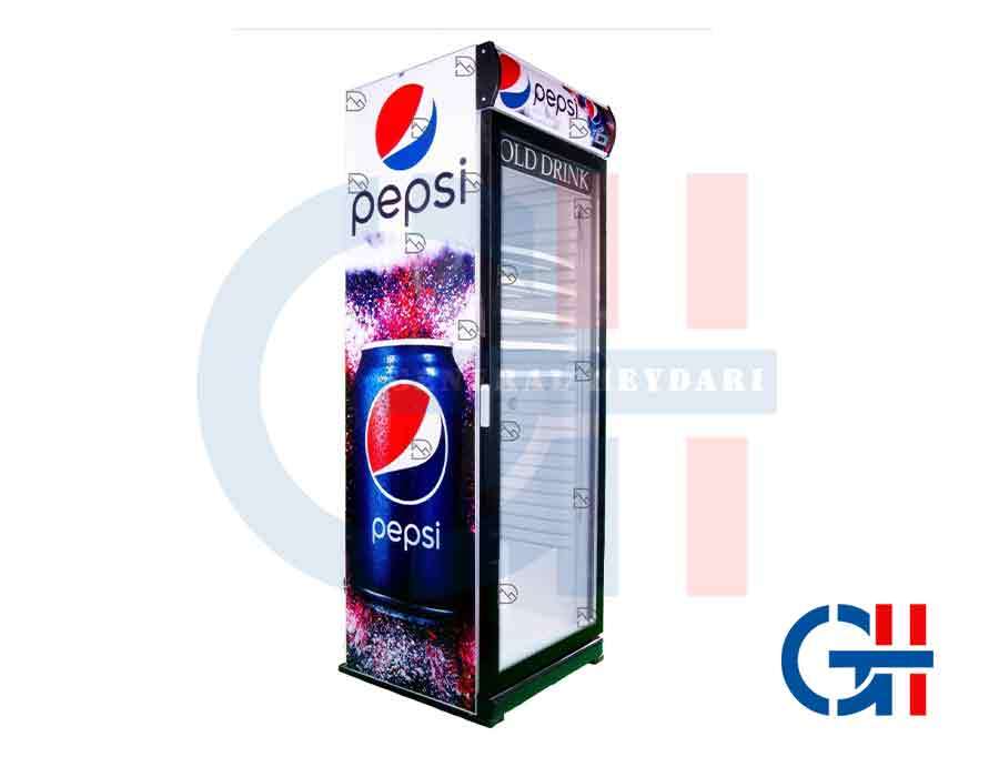  یخچال ویترینی عرض 70 طرح پپسی 