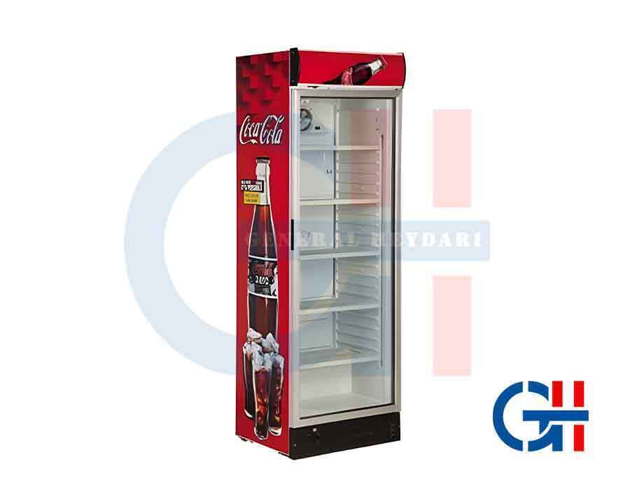  یخچال ویترینی عرض 70 طرح نوشابه کوکا 