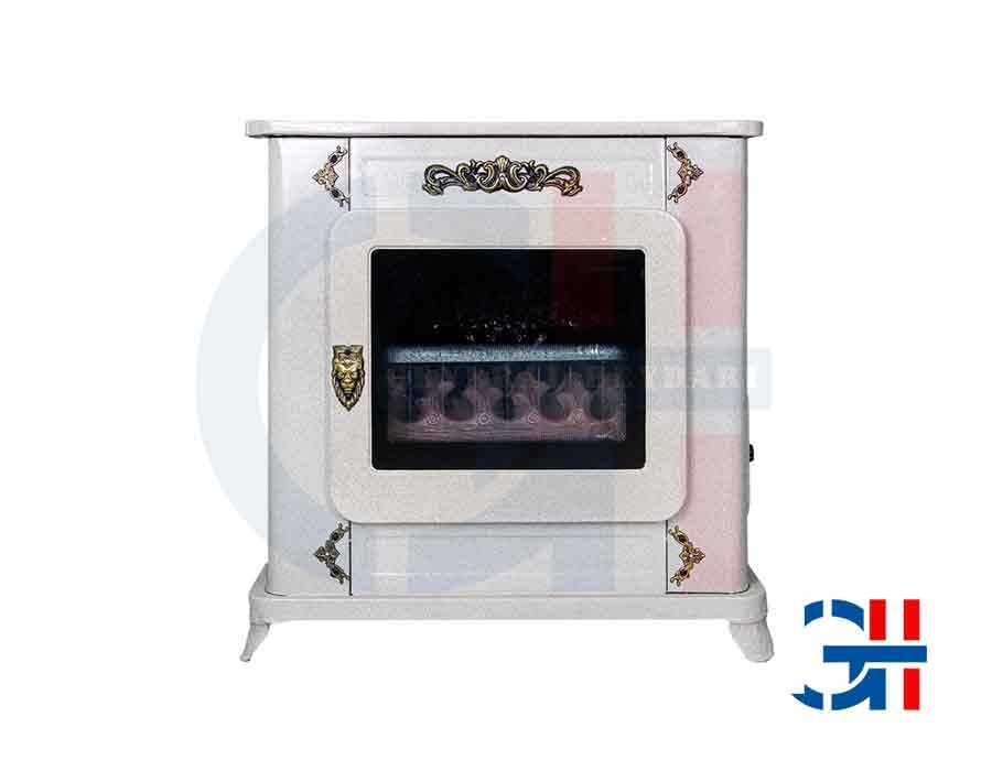  بخاری گازی جنرال سهند مدل شومینه 30000 سفید 