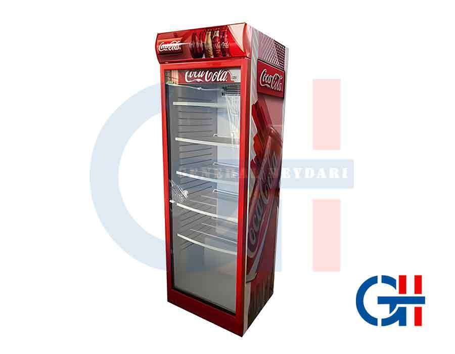  یخچال ویترینی عرض 70 طرح کوکاکولا 
