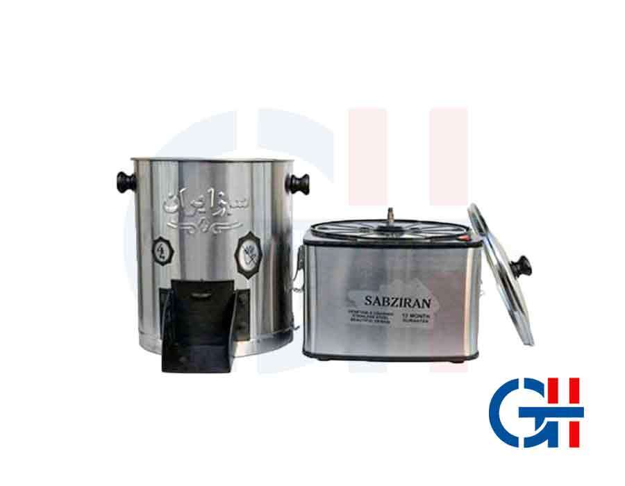  عکس سبزی خردکن سبزایران 6 کیلویی با تیغه تیزکن و گارانتی 12 ماهه 