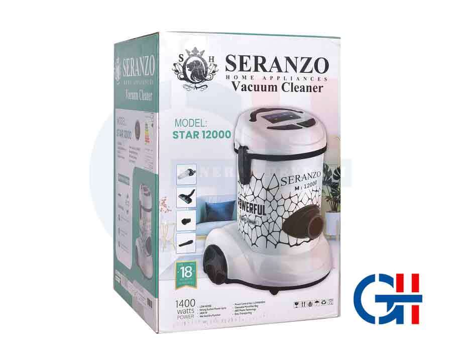  استفاده از جاروبرقی سطلی سرانزو Star 12000 در منزل 